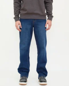 Jeans Recto Azul Oscuro