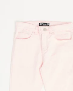 Pantalón Skinny Gabardina Rosa