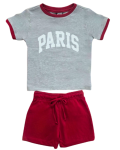 Conjunto niño estampado PARIS