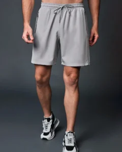 Pantalones cortos deportivos con gráfico de letras