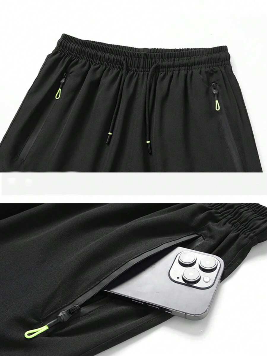 pantalones cortos de verano para hombres, de tejido ligero - Imagen 3