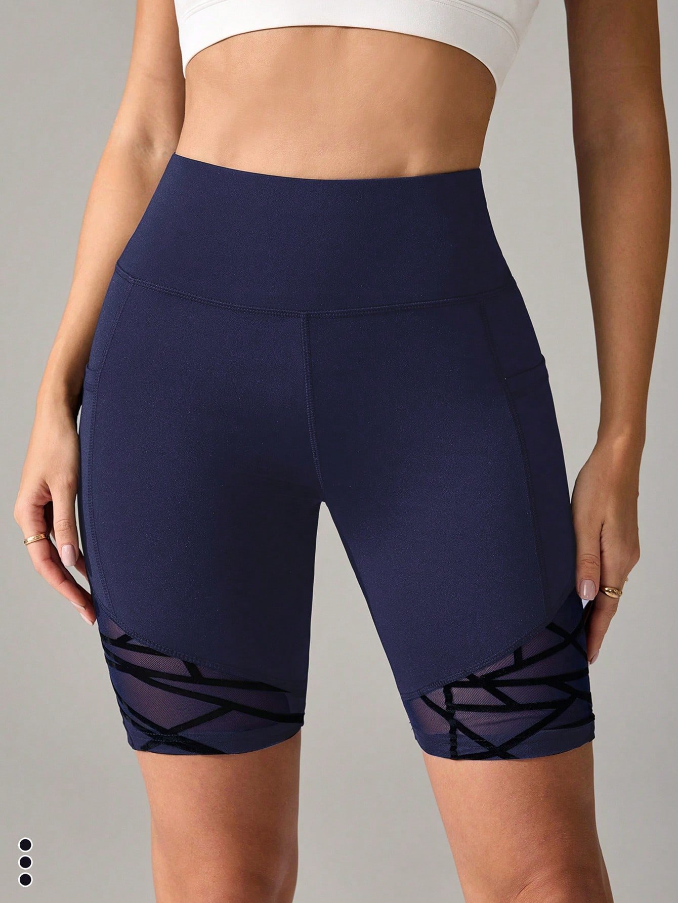 Leggings deportivos para mujer, unicolor - Imagen 3