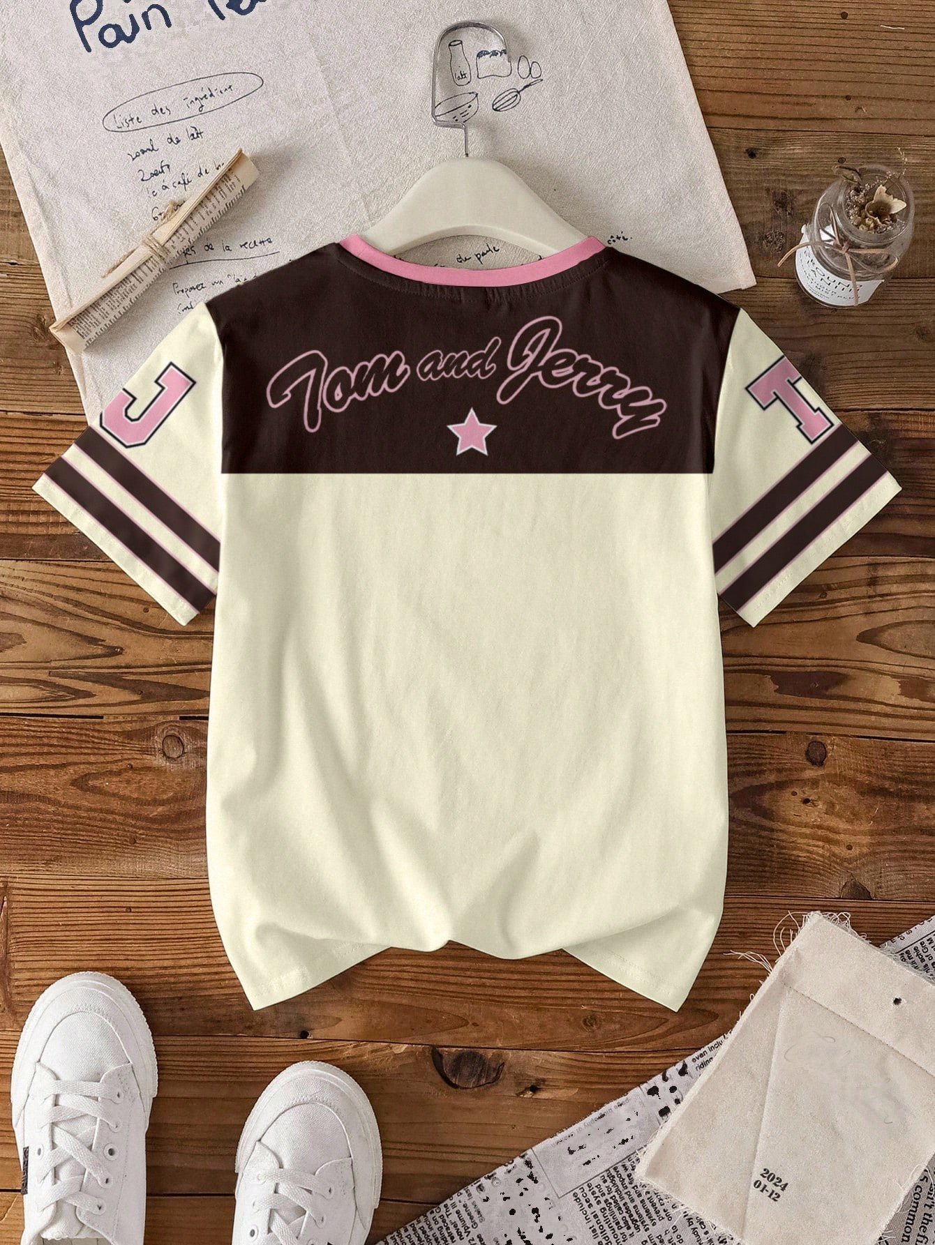 Camiseta de manga corta con cuello redondo - Imagen 2