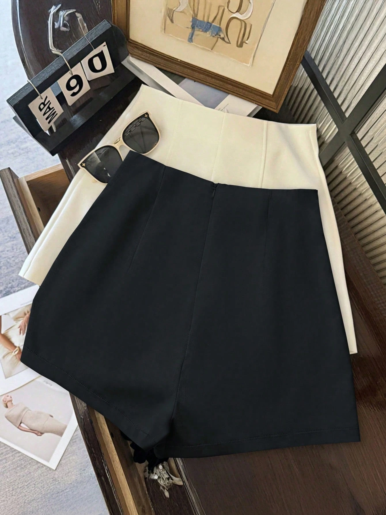 Shorts de mujer de cintura alta - Imagen 2
