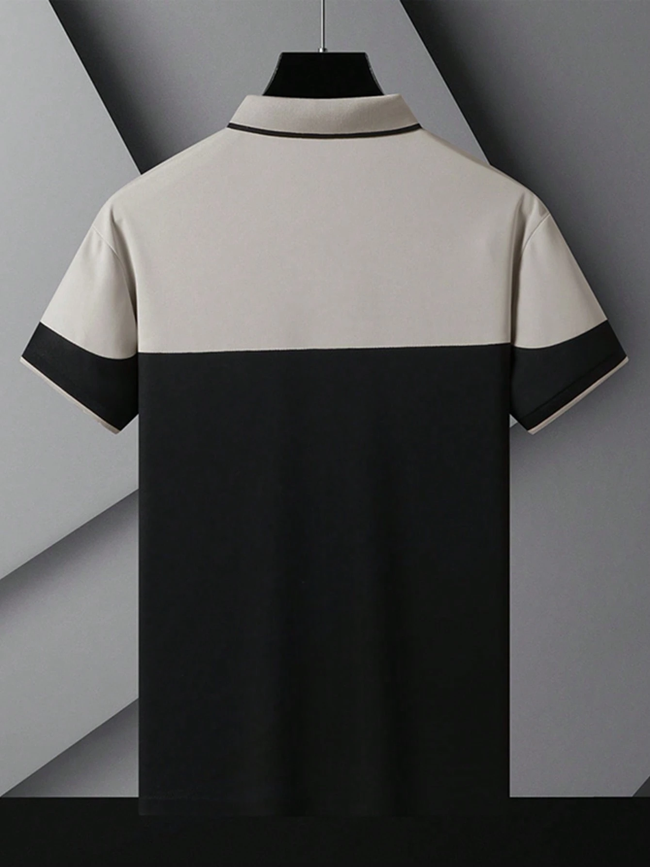 Camisa polo de corte slim para hombre - Imagen 2