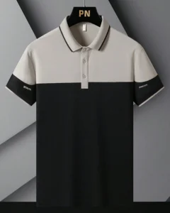 Camisa polo de corte slim para hombre