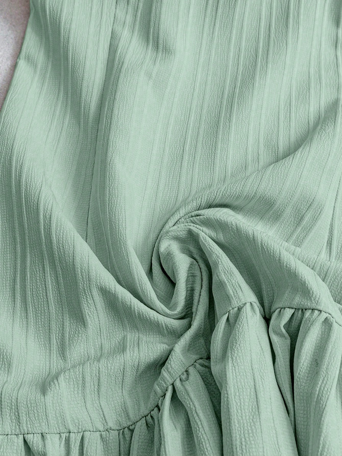 Vestido casual mini de mujer con tirantes de amarre - Imagen 3