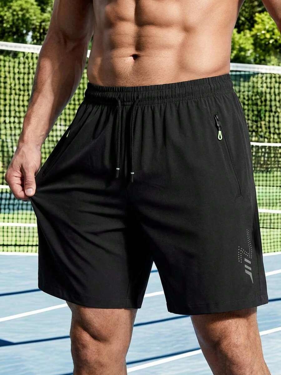 Pantalones cortos de verano con estampado de relámpago - Imagen 2