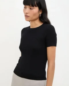 Playera Básica Negra