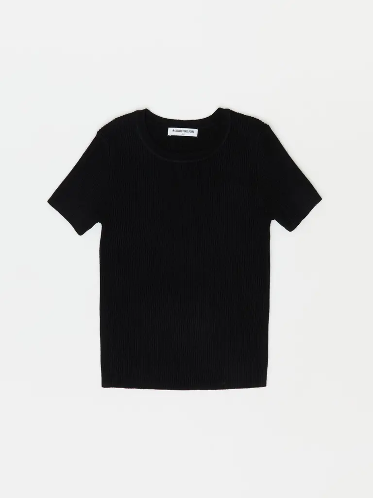 Playera Básica Negra - Imagen 3