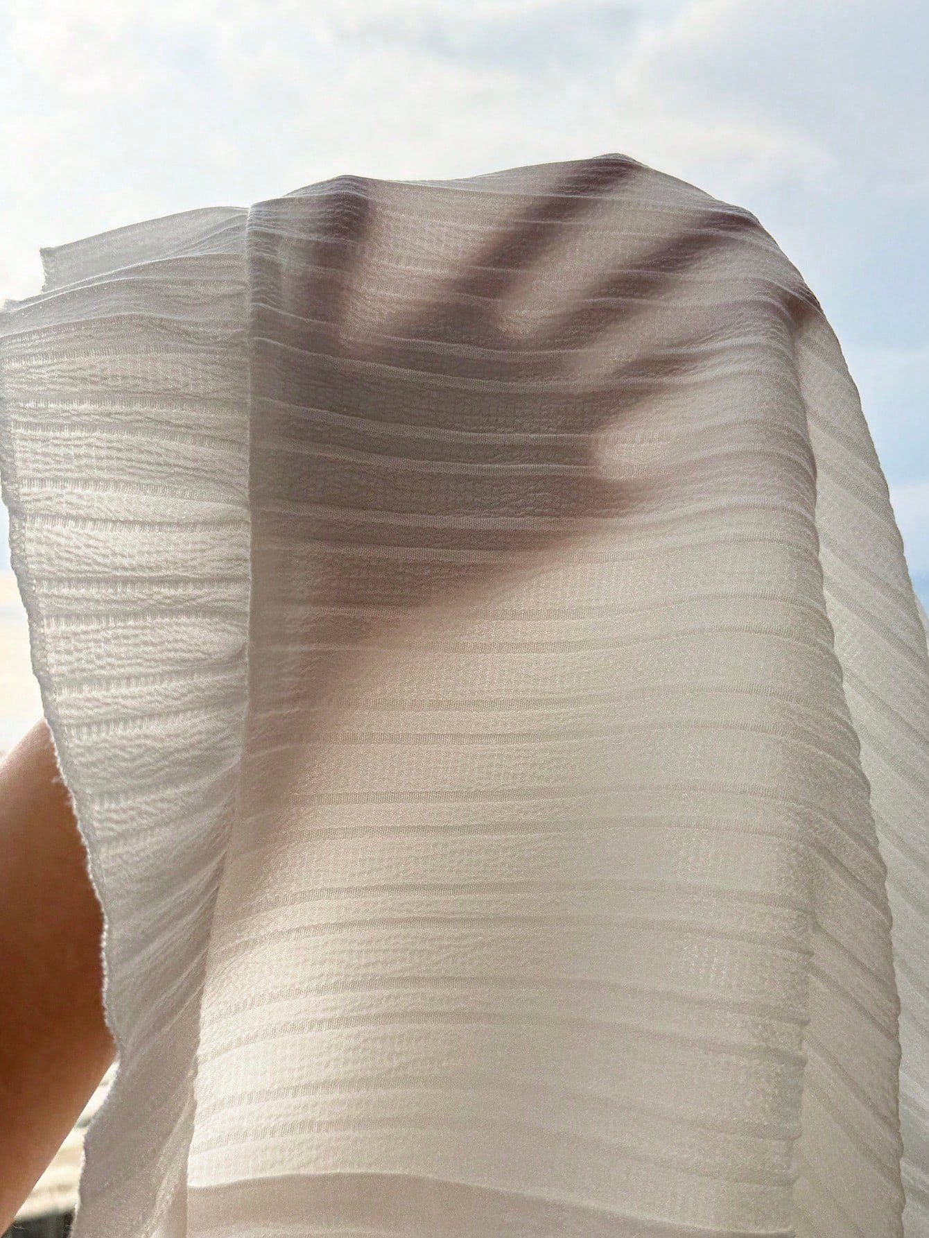Shorts de rayas y volantes, ligero para el verano - Imagen 3