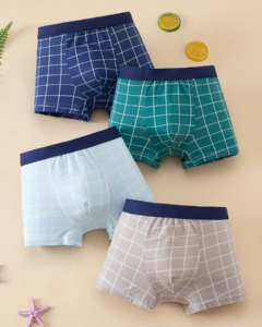 Calzoncillos bóxer con estampado a cuadros