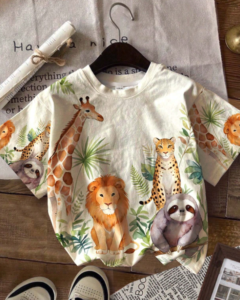 Top informal minimalista para niño pequeño