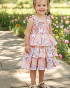 Vestido de tirantes floral